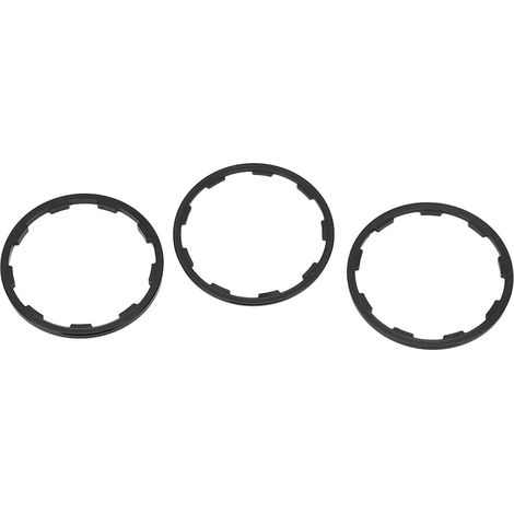 Lot de 3 joints de volant moteur pour vélo, en alliage d'aluminium résistant à la corrosion, légers, de 1 mm, 1,5 mm et 2 mm d'épaisseur. (1/5)