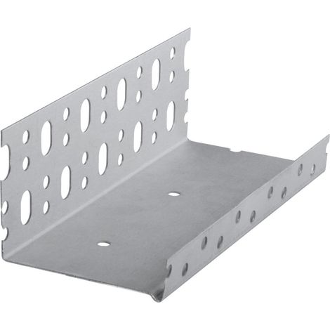 Baukom Alu-Sockelprofil 2,5 m x 60 mm Alu-Sockelprofil