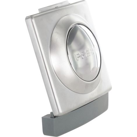 Verchromter Plastron-Knopf mit Feder für PRESTO DL300S und DL400S