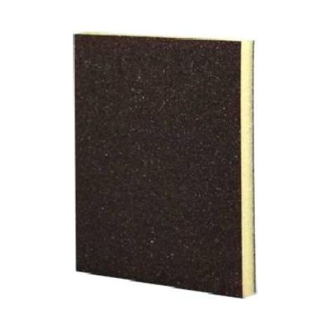 Éponge Abrasive Marron 120x98x13 mm Grain P320/400 pour Carrosserie (1/3)