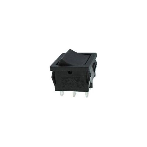 Velleman R1966B interruptor eléctrico Interruptor oscilante 3P Negro (1/2)