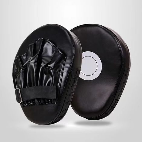 1 paire de protections d'avant-bras en cuir pour boxe à griffes d'ours, idéales pour entraînement de kickboxing, Muay Thai, MMA et cible de frappe.