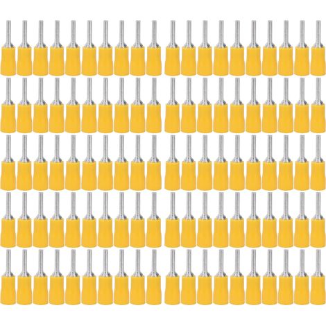 Kit de 100 cosses à sertir pour câbles 12-10 AWG (PTV5.5-13) (1/5)