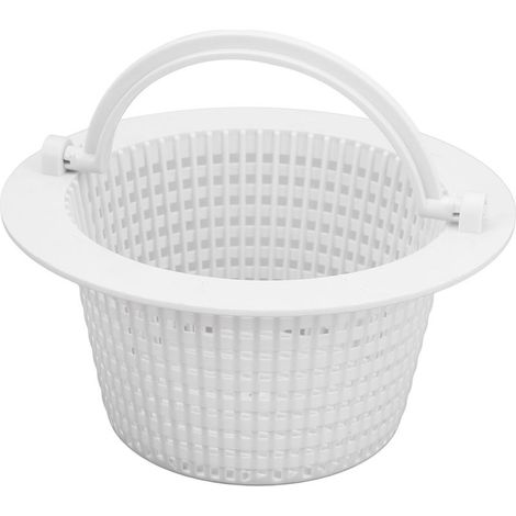 Lot de 2 paniers de skimmer de piscine, base de 9,7 cm, ensemble de remplacement pour filtre de piscine et spa (1/5)