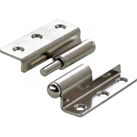 2er-Set Stahlscharniere für HETTICH-Möbel, L.50 x B.40 mm HETTICH