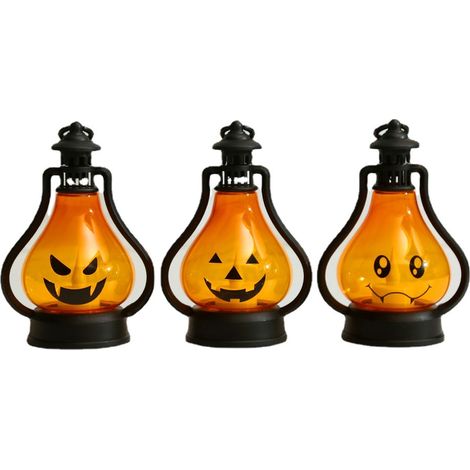 Lampe décorative Halloween portable LED pour enfants, éclairage haute luminosité économie d’énergie modèle A (1/5)