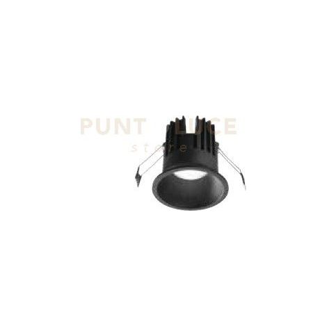 DUEL FARETTO DA INCASSO LED NERO 15W 1275LM 4000K IP20 D.9CM