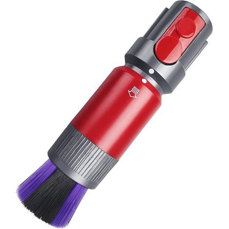 Un cepillo para quitar el polvo que no deja marcas ni arañazos. Compatible con las aspiradoras Dyson V7, V8, V10, V11, V12, V15, Gen5 Detect y Gen5 Outsize. Práctico y autolimpiante, con cerdas suaves (1/4)