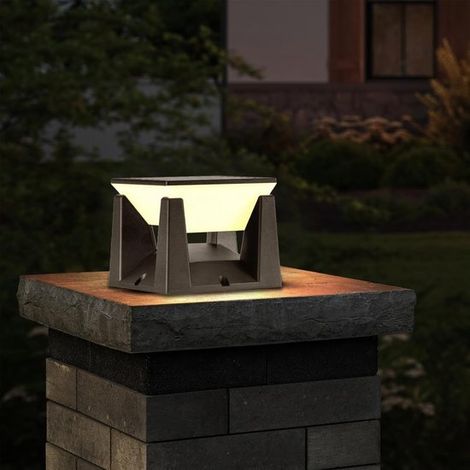 Lampione stradale esterno a energia solare che si accende automaticamente dal tramonto all'alba, impermeabile (IP65), lungo 13,5 cm, 30 (1/4)