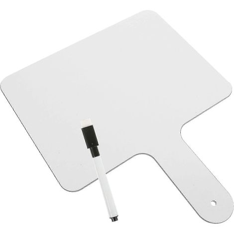 Ardoise de vote effaçable double face en bois pour classe - set de 1 (1/5)