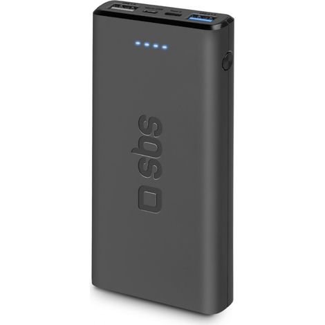 SBS TTBB10000FASTK Powerbank Lithium Polymer (LiPo) 10000 mAh Schwarz