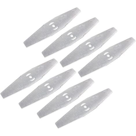 Coupe Bordure Lame De Rechange, 24V Coupe Bordure sans Fil avec Batterie Lame en Métal, Debroussailleuse Electrique Accessoires, pour Coupe Bordure sans Fil Garniture De Jardin,Metal Blade (1/4)