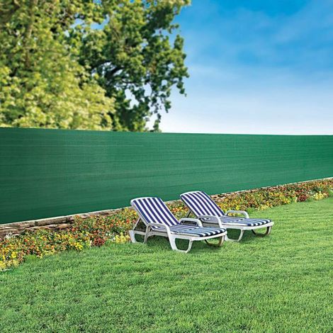 Toile d'occultation "Mon Jardin" - Vert - l 1,5 x L 10 m - Livraison gratuite (1/2)