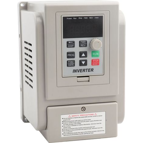 Variateur de vitesse VFD 4.0KW, convertisseur de moteur AC, entrée monophasée 220V, sortie triphasée 220V (1/5)