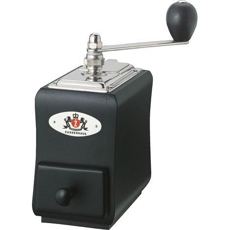 Zassenhaus Santiago Handkaffeemühle schwarz 20 cm