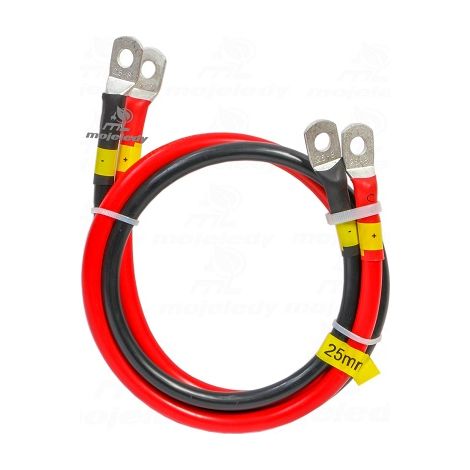 2x cavo di collegamento batteria da 150 cm 25 ML-PA25
