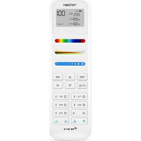 Telecomando LED RGB + CCT - 100 zone - BIANCO - FUT100 - Mi