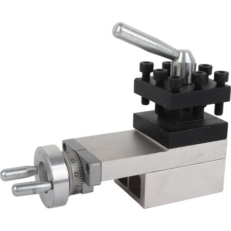 Étau à colonne pour tour, outil à changement rapide 60x60 mm pour tours 210 8x16 220x400 220x600 220x750 (1/5)
