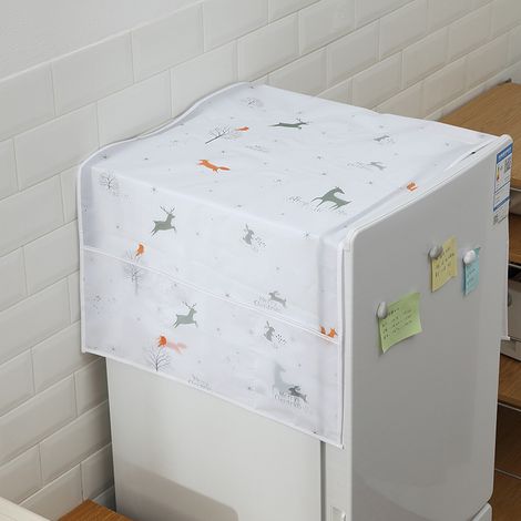 Housse de meuble - convient aux machines à laver et aux réfrigérateurs - avec poche de rangement - 130 x 54 cm