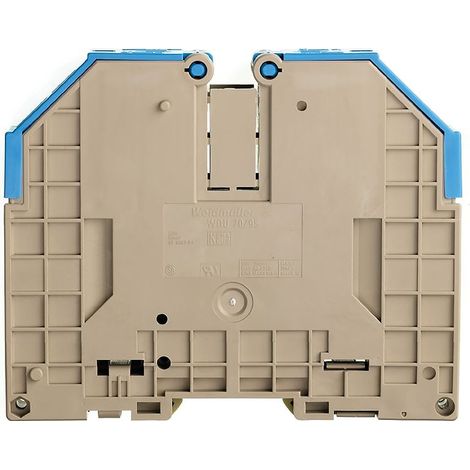 Bloc de jonction de traversée Weidmuller WDU, 95mm², A visser, Bleu ( Prix pour 1 )
