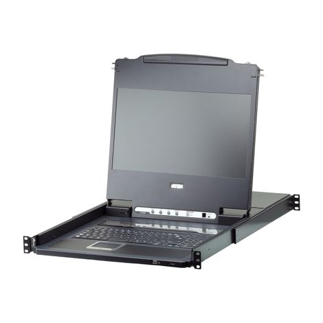 Aten CL6708MW 17,3" Full HD 1HE KVM-Rackkonsole Schwarz (1/4)