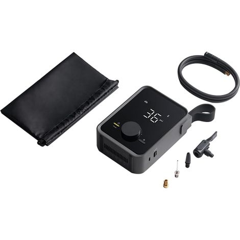 Gonfleur de Pneu Portable, Pompe Électrique Pro pour Pneus de Voiture, Pompe à Pneu sans, Pompe de Réparation de Pneu de Voiture, Compresseur d'air et Facile à Utiliser (1/5)