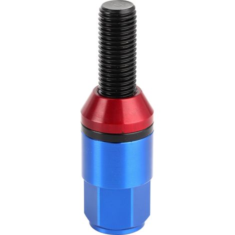 Verstärkte M121,5-Schrauben für Autoräder, aus 7075-T6-Aluminium, deutsche Fertigung, konische, leichte geschmiedete Aluminiumlegierungsschrauben, geeignet für blaue (übergewichtige) BMW-Räder. (1/5)
