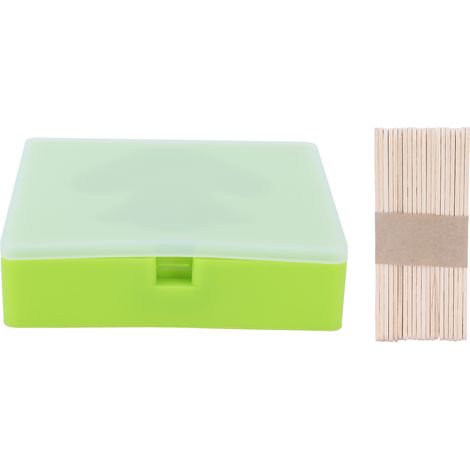 Moule à Glace Silicone en Forme de Chien Vert - Fabricant de Barres Glacées DIY pour Enfants avec Bâtonnets (1/5)