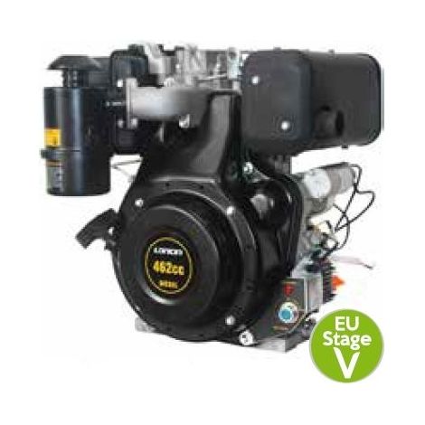 Motore LONCIN completo diesel albero orizzontale conico 462 cc 10 HP 202351