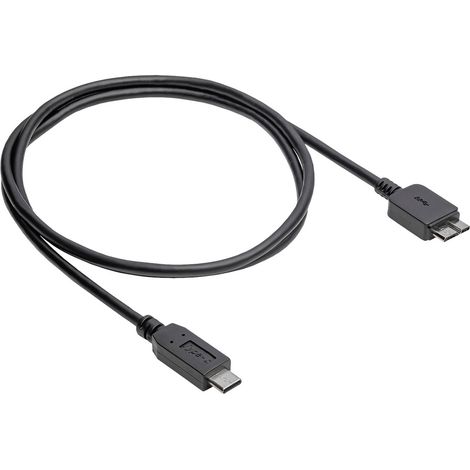 Akyga AK-USB-44 Micro-USB-B-3.0-Kabel für externe Festplatten, 1 m (1/4)