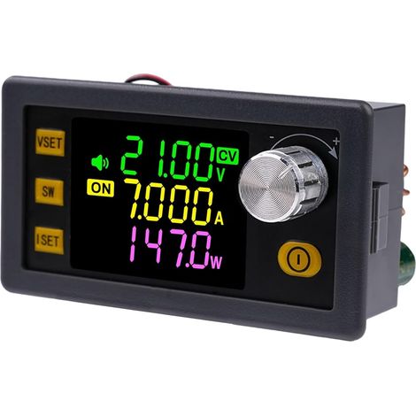 Régulateur de Tension 12V DC 6-36V à 0-36V 150W 7A DC Boost Buck Convertisseur de Tension Réglable avec Écran LCD (1/5)