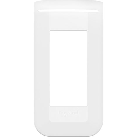 PLAQUE DE FINITION MOSAIC POUR 1 MODULE BLANC LEGRAND LEG078801L