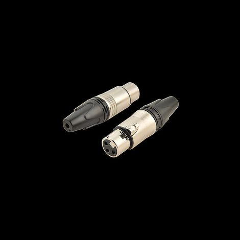 3-pin female XLR solder plug for audio cables, microphones and speakers professional female XLR connector. (1/5)