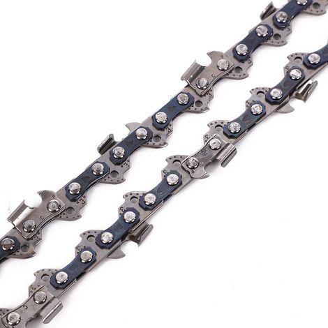 Lot de 3 Chaînes de Tronçonneuse Faible Rebond 3/8"LP 62 maillons 1,1 mm 45 cm Compatible avec Oregon CS1500, Husqvarna, Bosch, Greenworks et autres (1/5)