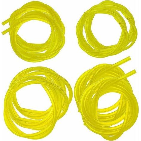GZhaizhuan 2 Ensembles Total 9.6 m Durite Essence, 4 Tailles Tuyau Carburant (2mm×3.5mm/2.5mm×5mm/3mm×5mm/3mm×6mm) pour Souffleur Coupe-Bordure Tronçonneuse Debroussailleuse (1/4)