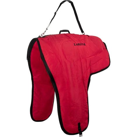 taglia unica, Blu: Borsa da trasporto per selle western