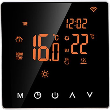 ME81H Smart WiFi LCD Thermostat Fußbodenheizung Elektrokessel für Tuya AC230 VORDE.