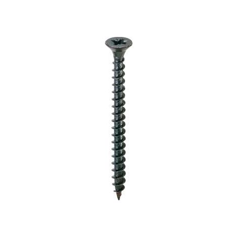 Sacar Viti per Legno Zincate Nere - 3.5x40 mm - TSP Pozidriv - 17 Pz