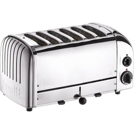 Dualit 6 Slice Vario Toaster Stainless Steel 60144 - E972 (1/5)
