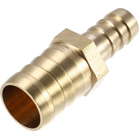 Raccord cannelé 2 pcs 19mm - 12mm Droit Formé Barbillon Laiton Tuyau Raccord Connecteur (1/5)