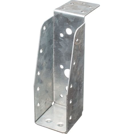Sabot aile intérieure avec lèvre galvanisé pour poutres de 4.5 x 14.5 cm - Par pièce (1/3)