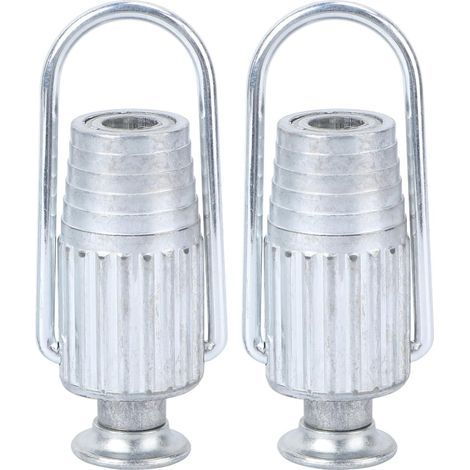 Set mit 2 Wäscheleinenspannern aus Aluminium (1/5)