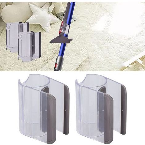 Staubsauger-Saugclip für Dyson V7, V8, V10 und V11, Aufbewahrungsclip für Saugkopf, Verlängerungsclip, Zubehör, 2 Stück (1/4)