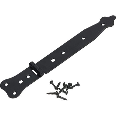 Charnière de portail fine - 270 mm - Penture de porte de jardin (1/5)