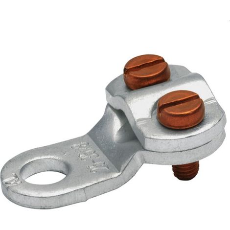 Klauke Klemmkabelschuh gestanzt 10-16qmm M8 2 Schrauben VZ 573R8