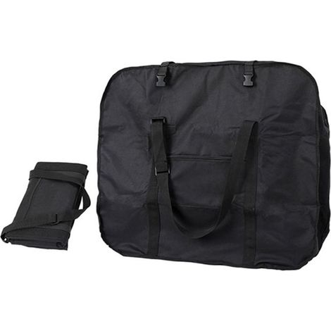 Housse de transport pliable pour vélo 20 pouces, sac de rangement pour trottinette, bandoulière réglable pour déplacements extérieurs (1/5)