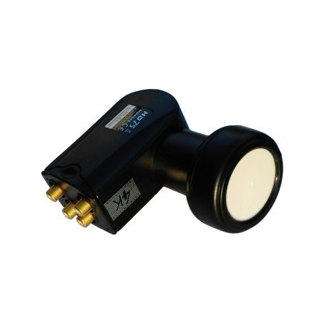 HDSAT HD404S LNB Quad 0,1dB Gold Edition Compatible FULL HD 4K Astra