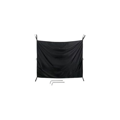 Cortina divisoria para ducha trasera de coche, cortina de privacidad universal, cortina separadora de asientos de coche, cortina para ventana de autocaravana, protección grande ajustable que bloquea l