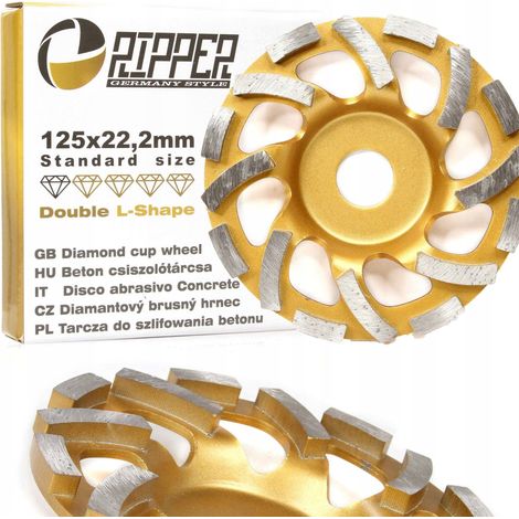 Disque de meulage pour béton 125 mm Double - L (1/5)