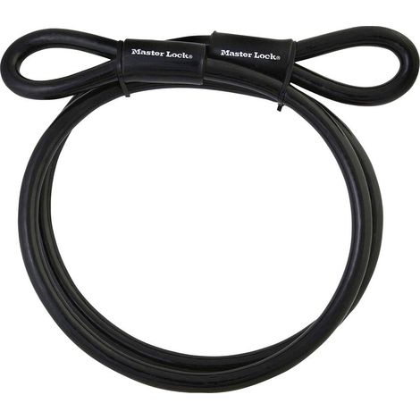 Master Lock 49EURD cavo antifurto nero 3 m acciaio 10 mm (1/5)